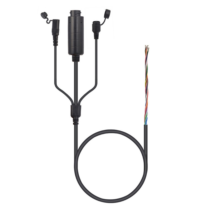 HXBE IEEE802.3af POE Splitter Cable Splitter Isolated Cable POE Αδιάβροχο καλώδιο με επαναφορά για παρακολούθηση ασφαλείας κάμερας