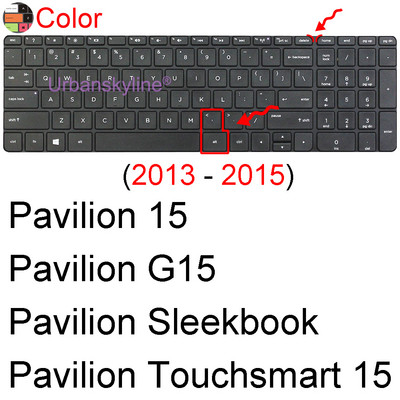 priekš HP Pavilion 15 tastatūras vāciņš 15-AB 15-AU 15-CB 15-CC 15-CD 15-Ck 15-CX silikona klēpjdatora aizsargs apvalks TPU piederumi