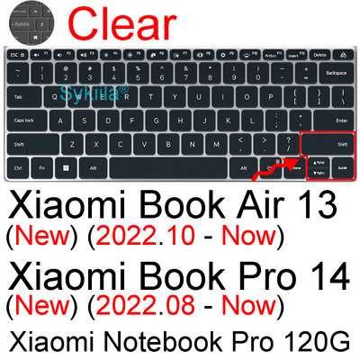 Billentyűzet borítás Xiaomi Book Air 13 Pro 16 15 X 14 MI 12.5 13.3 Gaming 15.6 Ruby Szilikon Protector Bőr tok Laptop Notebookhoz