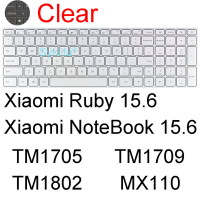 Billentyűzet borítás Xiaomi Book Air 13 Pro 16 15 X 14 MI 12.5 13.3 Gaming 15.6 Ruby Szilikon Protector Bőr tok Laptop Notebookhoz
