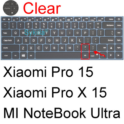 Billentyűzet borítás Xiaomi Book Air 13 Pro 16 15 X 14 MI 12.5 13.3 Gaming 15.6 Ruby Szilikon Protector Bőr tok Laptop Notebookhoz