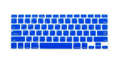 Piele de protecție pentru tastatură din silicon cu litere arabă/engleză pentru Macbook Air 13 13.3 pentru Macbook Pro 13 15 17 cu Retina 2015