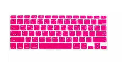 Piele de protecție pentru tastatură din silicon cu litere arabă/engleză pentru Macbook Air 13 13.3 pentru Macbook Pro 13 15 17 cu Retina 2015