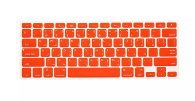 Piele de protecție pentru tastatură din silicon cu litere arabă/engleză pentru Macbook Air 13 13.3 pentru Macbook Pro 13 15 17 cu Retina 2015