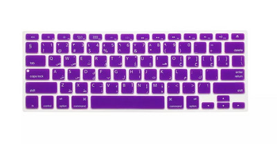 Piele de protecție pentru tastatură din silicon cu litere arabă/engleză pentru Macbook Air 13 13.3 pentru Macbook Pro 13 15 17 cu Retina 2015