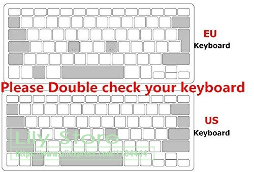 Piele de protecție pentru tastatură din silicon cu litere arabă/engleză pentru Macbook Air 13 13.3 pentru Macbook Pro 13 15 17 cu Retina 2015