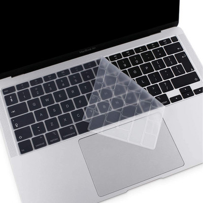 Francuski jezik za MacBook Air 13 A2337 M1 s Touch ID-om AZERTY poklopac tipkovnice A2179 Silikonski poklopac Zaštita tipkovnice