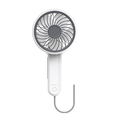 Kézi mini ventilátor, kézi ventilátor, hordozható USB újratölthető zsebventilátor 2000 mAh, 180°-ban forgatható, kültéri, irodai, utazási használatra