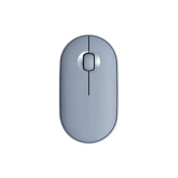 Ασύρματο ποντίκι 2,4 GHz με δέκτη USB Μπλε ποντίκι για φορητό υπολογιστή Μίνι εξαιρετικά λεπτή μπαταρία μονής λειτουργίας Πολύχρωμο ποντίκι παιχνιδιού