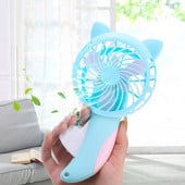 Ljetni slatki ručno prešani ventilator Mini prijenosni ventilator bez baterije Ventilatori za hlađenje iz crtanih filmova Kreativni ručni ručni ventilator Dječje igračke