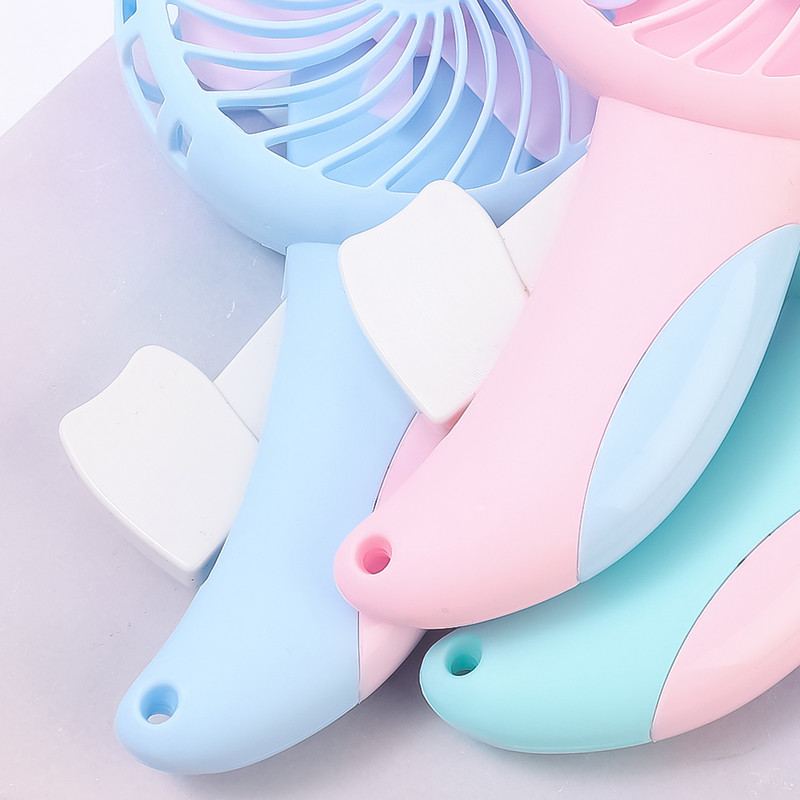Ljetni slatki ručno prešani ventilator Mini prijenosni ventilator bez baterije Ventilatori za hlađenje iz crtanih filmova Kreativni ručni ručni ventilator Dječje igračke