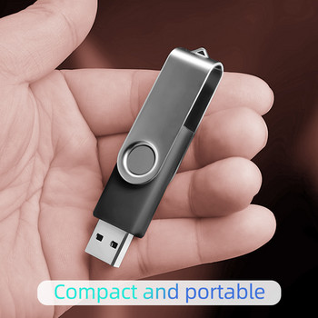 Преносим USB 2.0 Flash Drive Pen Drive 16GB 32GB 64GB Pendrive Memory Stick Високоскоростен OTG Pen Drive USB Stick за Mac OS9.x