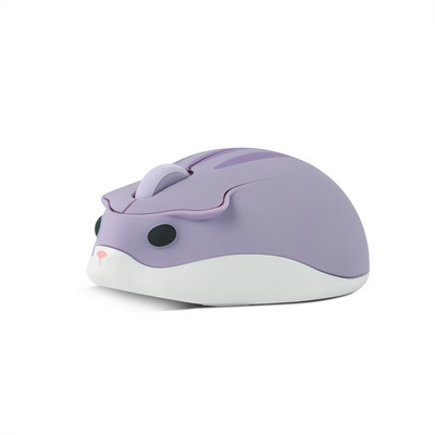 CHYI Slatki crtani bežični miš USB optički računalni miš Prijenosni mini prijenosno računalo Mause Pink Hamster Design miševi za djecu Macbook