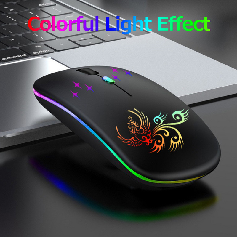 Bežični optički miš 2.4G+BT3.0+BT5.2 Ergonomski miš s 3 načina rada Ugrađena punjiva baterija od 500mAh za prijenosno računalo