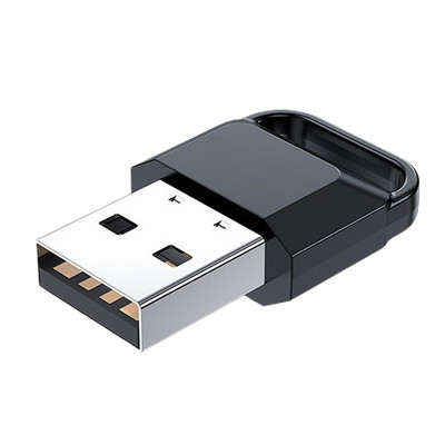 Bežični odašiljač USB adapter Plug and Play Bluetooth 5.1 prijemnik bez upravljačkog programa 20m za Win/8.1/10/11 za računalo/zvučnik/miš