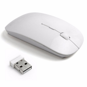Безжична мишка компютърен дизайн ултра тънка безжична мишка за лаптоп и настолен компютър безжична Windows Mac