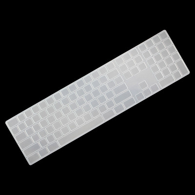 Magic Keyboard Κάλυμμα πληκτρολογίου σιλικόνης A1644 A1314 Cover Skin Protector για Apple imac Keyboard με αριθμητικό πλήκτρο A1843 A1243