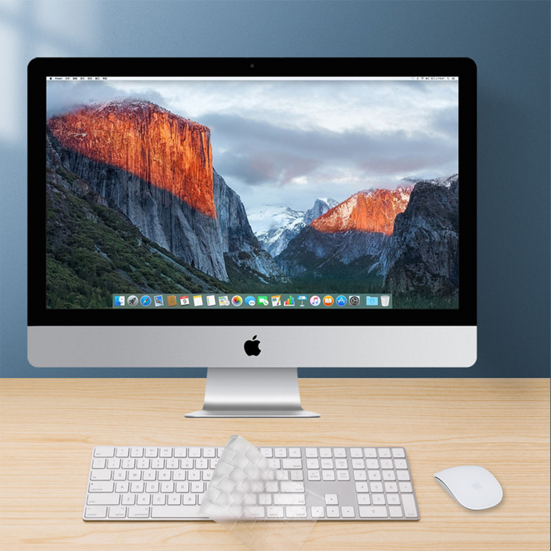 Magic Keyboard Silikoninis Klaviatūros dangtelis A1644 A1314 Dangtelio odos apsauga Apple imac klaviatūrai su skaičių klavišu A1843 A1243