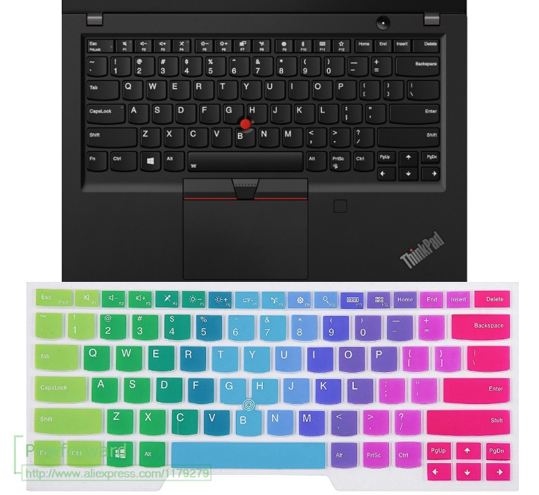 Pentru Lenovo ThinkPad X1 Carbon 2019 2020 ThinkPad T480 T480s T490 T490S T495 S T495S Protector pentru tastatură din silicon pentru laptop