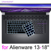 Poklopac tipkovnice za Alienware M15 R7 M17 R5 R6 X14 X15 R1 X17 R2 Površina-51m R3 R4 13 14 15 17 18 Zaštitna maska za kožu Silikonska ALW