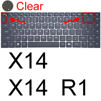 Poklopac tipkovnice za Alienware M15 R7 M17 R5 R6 X14 X15 R1 X17 R2 Površina-51m R3 R4 13 14 15 17 18 Zaštitna maska za kožu Silikonska ALW