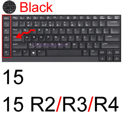 Poklopac tipkovnice za Alienware M15 R7 M17 R5 R6 X14 X15 R1 X17 R2 Površina-51m R3 R4 13 14 15 17 18 Zaštitna maska za kožu Silikonska ALW