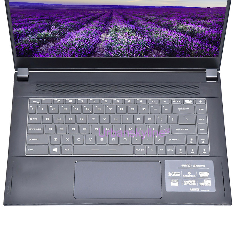 Κάλυμμα πληκτρολογίου για MSI Modern 14 Modern 15 PS42 PS63 A10M A10R8 A10SC Clear Silicone TPU Laptop Protector Case 14A 14B 2021