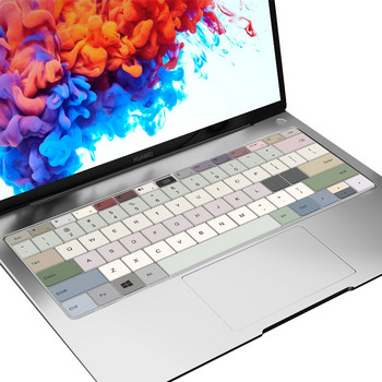 Κάλυμμα πληκτρολογίου φορητού υπολογιστή για 2022 Huawei MateBook D14/D15/14 MateBook X Pro 13.9 Honor MagicBook 14/15/Pro 16.1 Διασκεδαστικό καρτούν ΗΠΑ