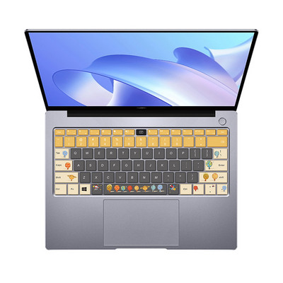 Husă pentru tastatură laptop pentru 2022 Huawei MateBook D14/D15/14 MateBook X Pro 13.9 Honor MagicBook 14/15/Pro 16.1 US desene animate distracție
