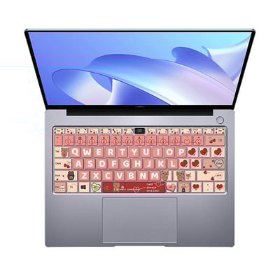 Husă pentru tastatură laptop pentru 2022 Huawei MateBook D14/D15/14 MateBook X Pro 13.9 Honor MagicBook 14/15/Pro 16.1 US desene animate distracție