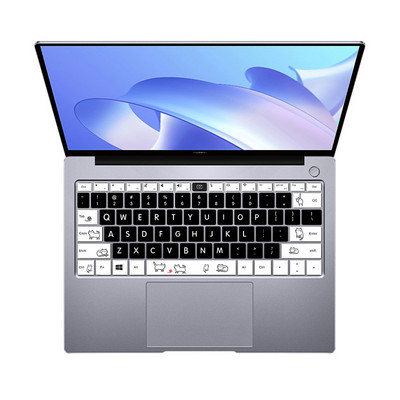Husă pentru tastatură laptop pentru 2022 Huawei MateBook D14/D15/14 MateBook X Pro 13.9 Honor MagicBook 14/15/Pro 16.1 US desene animate distracție