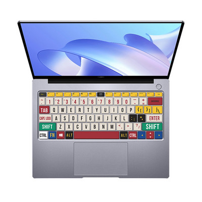 Husă pentru tastatură laptop pentru 2022 Huawei MateBook D14/D15/14 MateBook X Pro 13.9 Honor MagicBook 14/15/Pro 16.1 US desene animate distracție