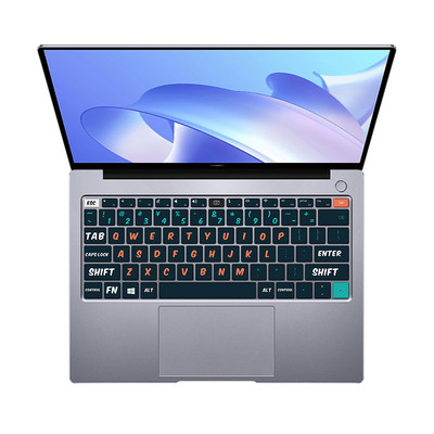 Husă pentru tastatură laptop pentru 2022 Huawei MateBook D14/D15/14 MateBook X Pro 13.9 Honor MagicBook 14/15/Pro 16.1 US desene animate distracție