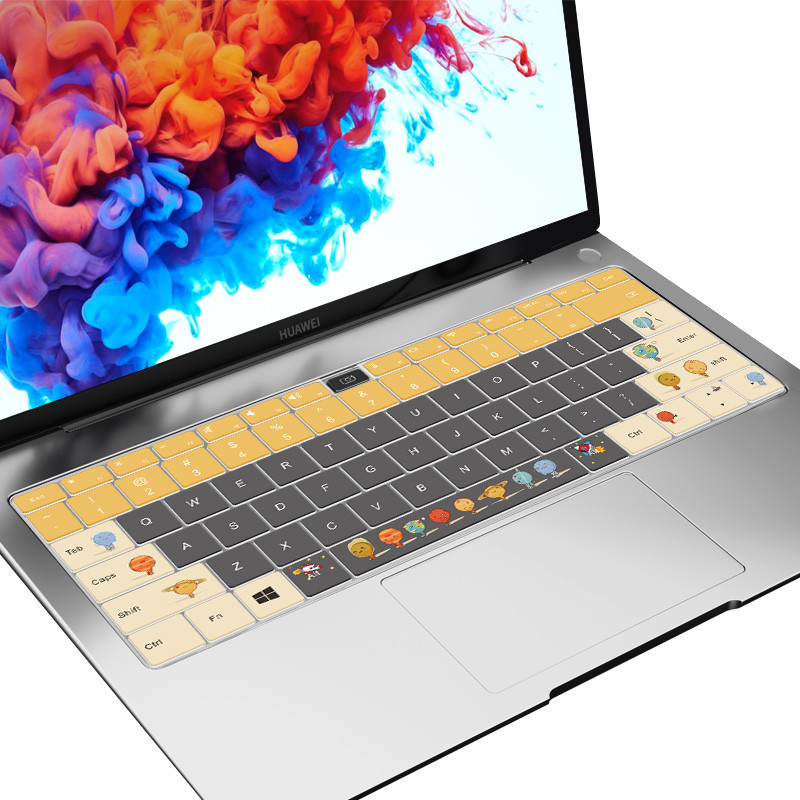 Husă pentru tastatură laptop pentru 2022 Huawei MateBook D14/D15/14 MateBook X Pro 13.9 Honor MagicBook 14/15/Pro 16.1 US desene animate distracție