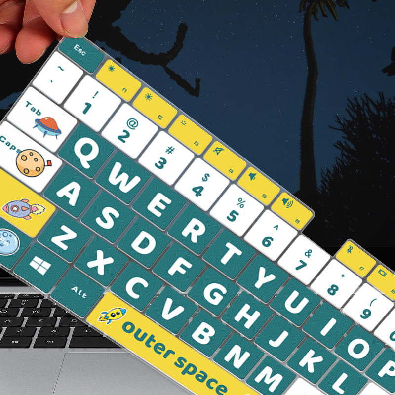 Husă pentru tastatură laptop pentru 2022 Huawei MateBook D14/D15/14 MateBook X Pro 13.9 Honor MagicBook 14/15/Pro 16.1 US desene animate distracție