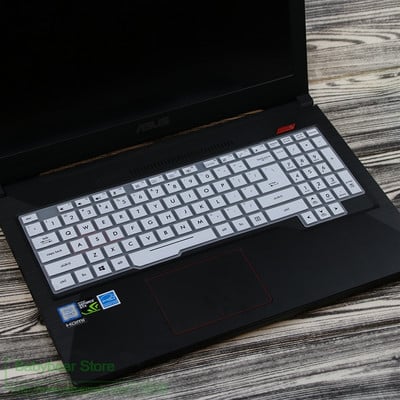 Asus TUF Gaming FX505 fx505ge FX505DV FX505G FX 505 GD DT GM FX505GM FX505GD fx505DT 15,6-tollise sülearvuti klaviatuuri katte kaitse