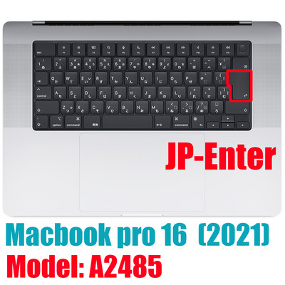 TPU billentyűzet fedél új MacBook Pro 14 hüvelykes 2021 M1 A2442/ MacBook Pro 16 hüvelykes 2021 M1 Max A2485 Ultra vékony billentyűzettokhoz