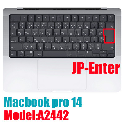 TPU billentyűzet fedél új MacBook Pro 14 hüvelykes 2021 M1 A2442/ MacBook Pro 16 hüvelykes 2021 M1 Max A2485 Ultra vékony billentyűzettokhoz