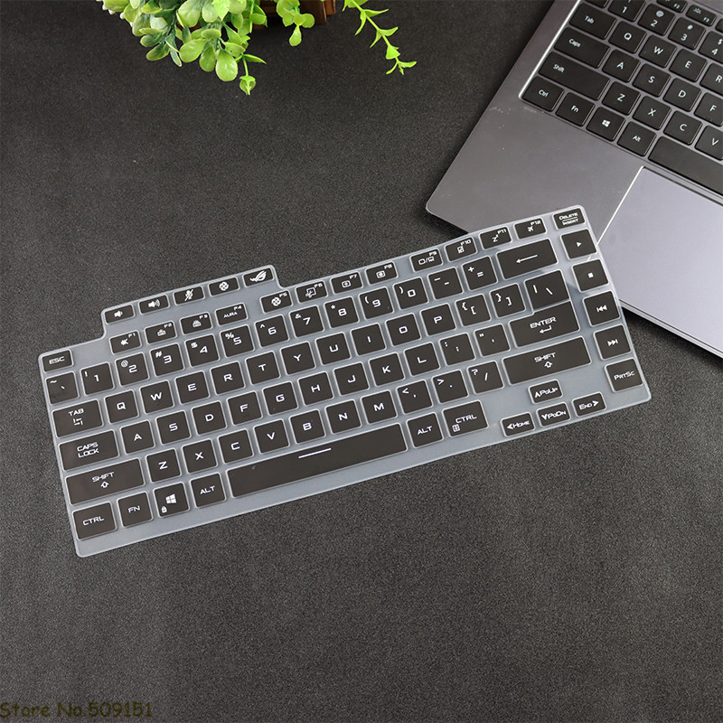 Silikónový kryt s klávesnicou pre notebook ASUS ROG Strix G15 G513 G513X G513Q G513QR G513QM G513QY 15 15,6 palcov