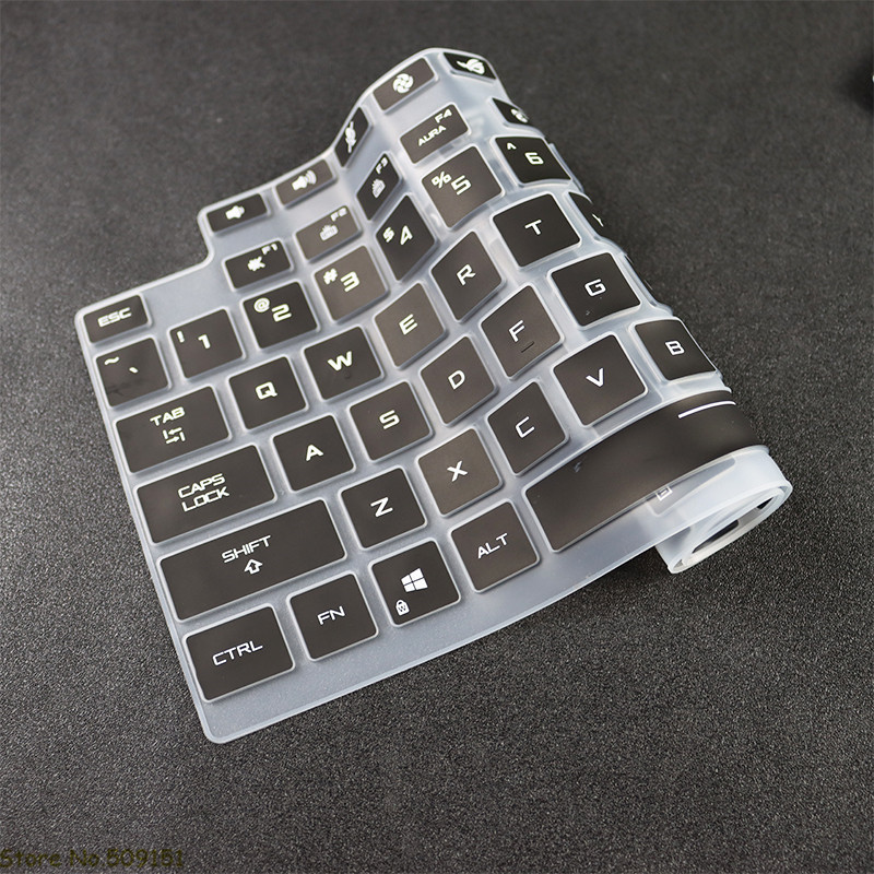 Silikónový kryt s klávesnicou pre notebook ASUS ROG Strix G15 G513 G513X G513Q G513QR G513QM G513QY 15 15,6 palcov