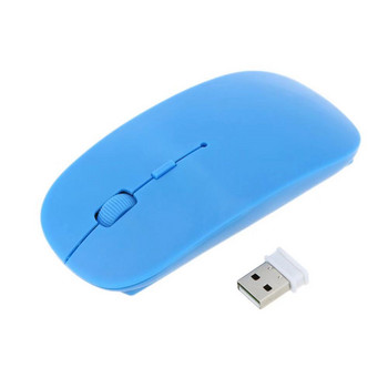 Νέο ποντίκι ασύρματο 2.4G δέκτη USB Εξαιρετικά λεπτό οπτικό ασύρματο ποντίκι υπολογιστή, ασύρματο ποντίκι για φορητό υπολογιστή, ποντίκι Δωρεάν αποστολή