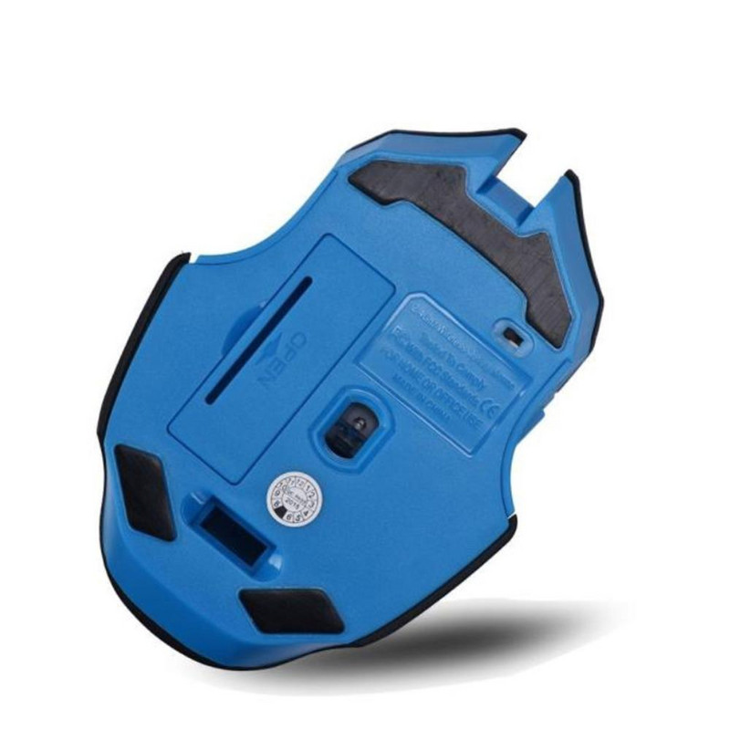 Mouse fără fir pentru jocuri silențios de 1600 dpi, care clipește 2,4 GHz, mouse-uri fără fir USB, mouse optic pentru joc, cu iluminare din fundal, pentru computer, laptop