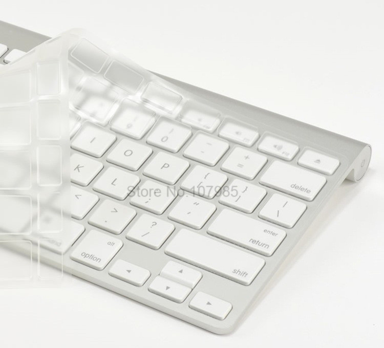 Silikonska maska za tipkovnicu Protector Skin US EU verzija za Apple Bluetooth bežičnu tipkovnicu MLA22LL A1644 A1314 IMAC stolno računalo