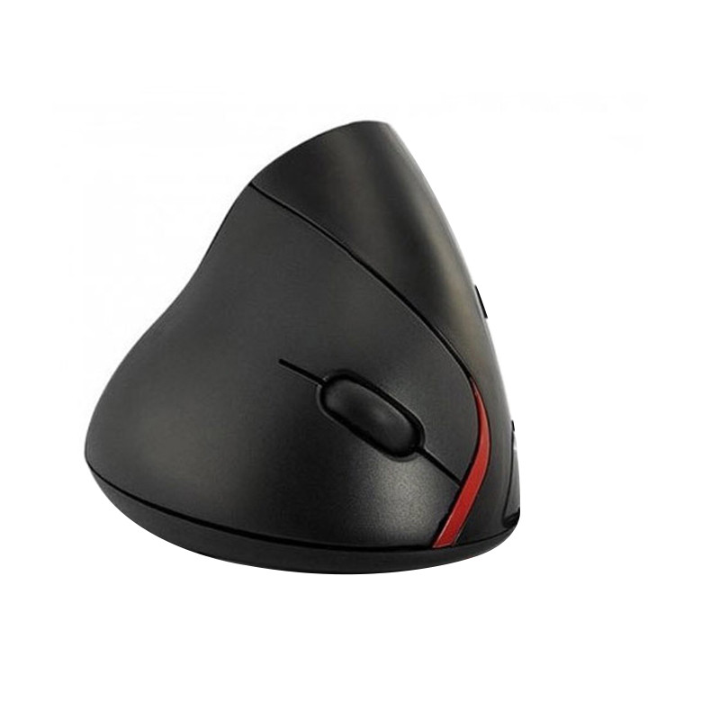 Mouse optic cu fir 5D pentru jocuri cu USB, portabil, 1200DPI, 2,4GH, Mouse vertical vertical, ergonomic, pentru computer, laptop, desktop
