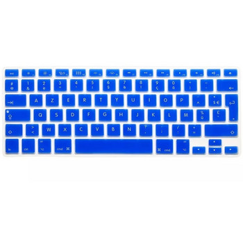 EU Euro AZERTY френско покритие за клавиатура за Macbook Air Pro Retina 13 15 (преди 2016) Силиконов протектор за кожата на клавиатурата за iMac