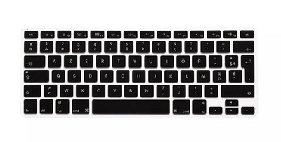 EU Euro AZERTY Francuska maska za tipkovnicu za Macbook Air Pro Retina 13 15 (prije 2016.) Silikonska zaštita za kožu tipkovnice za iMac