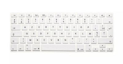 EU Euro AZERTY Francuska maska za tipkovnicu za Macbook Air Pro Retina 13 15 (prije 2016.) Silikonska zaštita za kožu tipkovnice za iMac