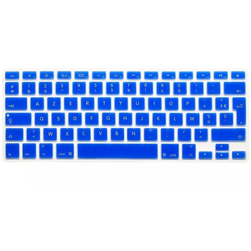EU Euro AZERTY Francuska maska za tipkovnicu za Macbook Air Pro Retina 13 15 (prije 2016.) Silikonska zaštita za kožu tipkovnice za iMac