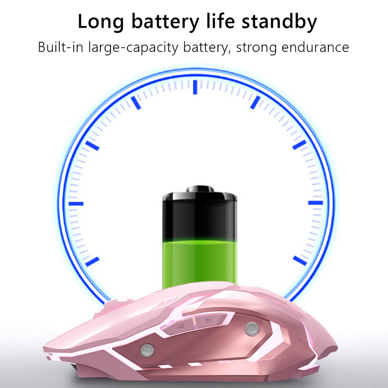 G304 2,4 GHz juhtmevaba mänguhiir Laetav 1600 dpi USB optiline elektriline LED-taustavalgustusega vaiksed hiired sülearvuti sülearvutile