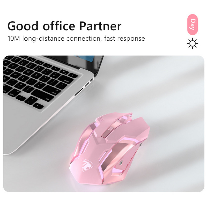 G304 2,4 GHz juhtmevaba mänguhiir Laetav 1600 dpi USB optiline elektriline LED-taustavalgustusega vaiksed hiired sülearvuti sülearvutile